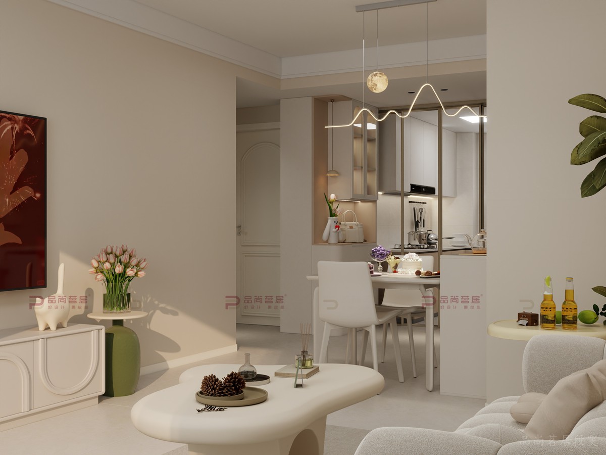 大连保利时光年装修案例分享，刚需小户型的通透美学